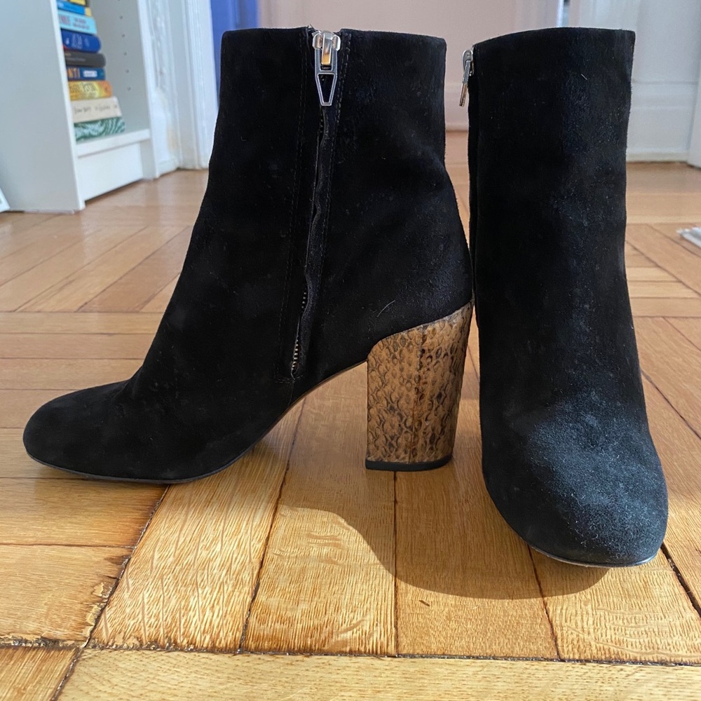 Alexander Wang Black Suede Boots